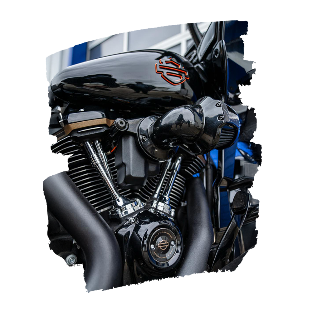 Custom motorcycle showcase