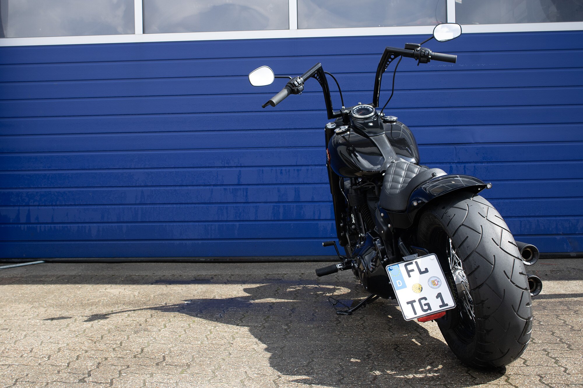 Custom motorcycle showcase